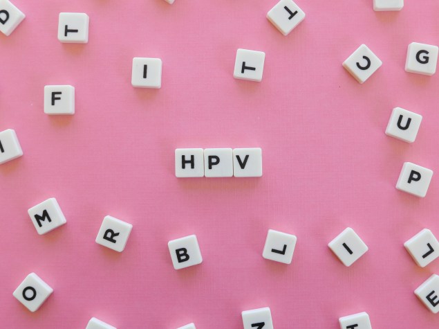 letters HPV